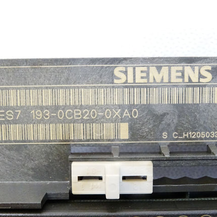 Siemens Terminalblock 6ES7193-0CB20-0XA0 / 6ES7 193-0CB20-0XA0
