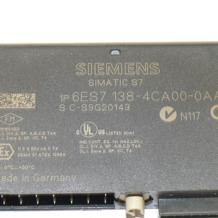 Siemens 6ES7138-4CA00-0AA0 Powermodul 6ES7 138-4CA00-0AA0