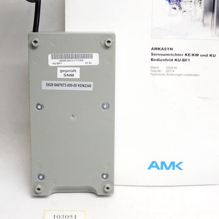 AMK Bedienfeld KU-BF1 für Servoumrichter KE/KW und KU 45595-0913-1177258 / Neu - Maranos.de