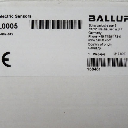 Balluff Photoelectric Sensor BGL0005 BGL 10A-007-S49 / Neu OVP