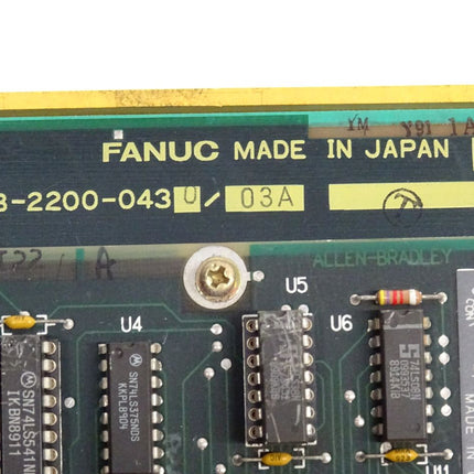 Fanuc A16B-2200-0430/03A + Allen Bradley 96635301 I/O Remote Interface