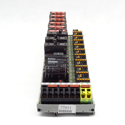 E-T-A SVS03-20 C10 Adapter P10-A12-A50 Stromverteilungssystem bestückt