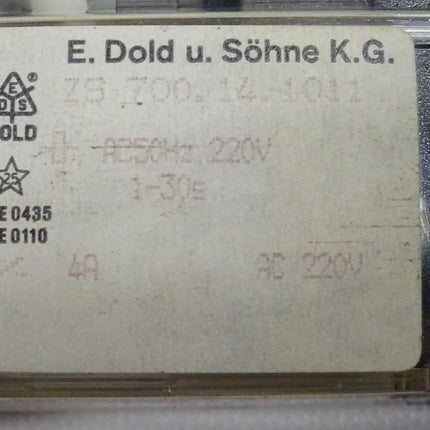 E. Dold & Söhne ZS 700.14.1011 Zeitschütz