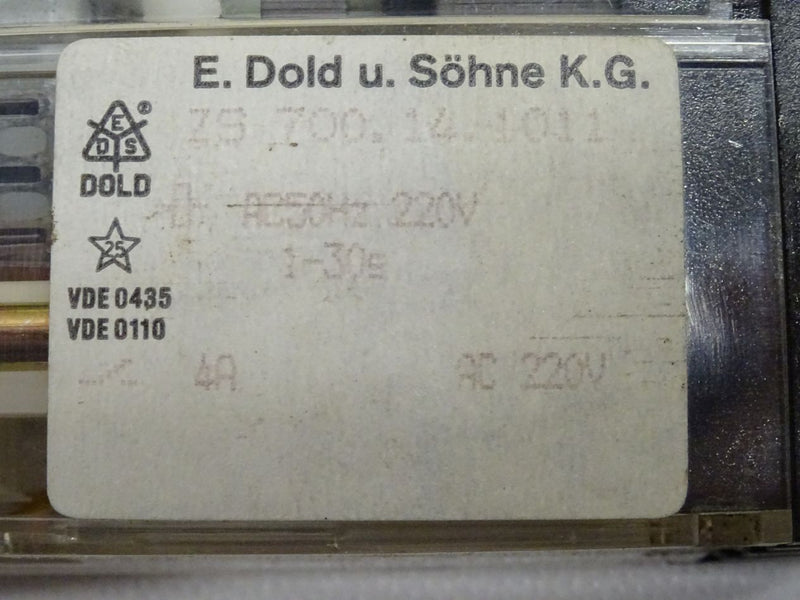 E. Dold & Söhne ZS 700.14.1011 Zeitschütz