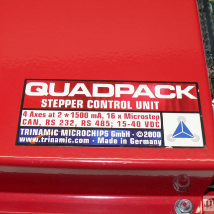 NEU-OVP Trinamic Quadpack Stepper Control Unit 4 Axen 2x 1500 mA 15-40VDC