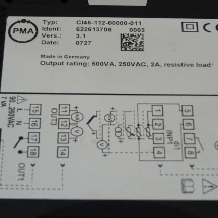 PMA CI45-112-00000-011 / CI45-11200000011 Signalkonditionierer E:3.1