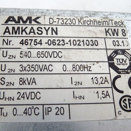 AMK AMKASYN KW8 / 46754-0623-1021030 / v03.10 / Servomodul