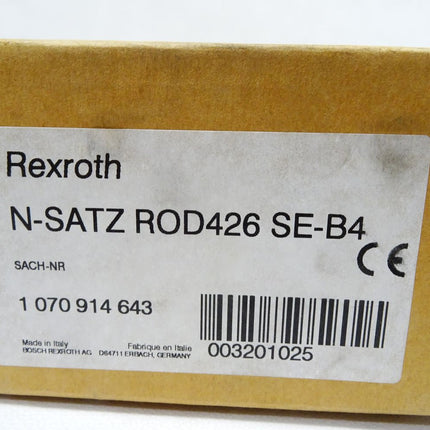 Bosch Rexroth N-Satz ROD426 SE-B4 / 1070914643 / 1 070 914 643 / 2130033745 / Neu OVP versiegelt