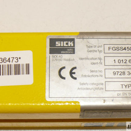 Sick FGSS450-21 Sender Lichtvorhang 1012602 Lichtschranke