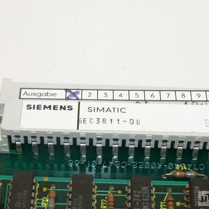 Siemens 6EC3811-0B Simatic C3 6EC3 811-0B Simadyn