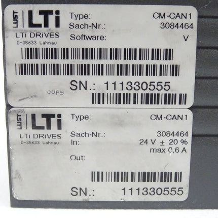 Lust LTI CM-CAN1 Kommunikations Modul 3084464