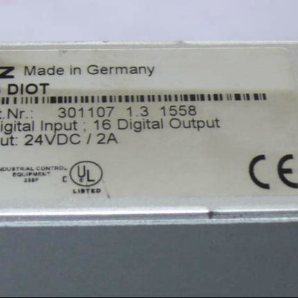 PILZ PSS DIO T 301107 Digital In-Output 24VDC / 2A