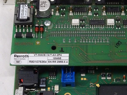 Rexroth MAC-8 VT-MAC8-16/K-EM4 (R901275171) + VT-MAC8-14/T-AX-ZP4 (R901076364)