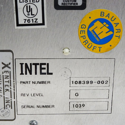 Xentek 108399-002 Intel Power Supply - Maranos.de