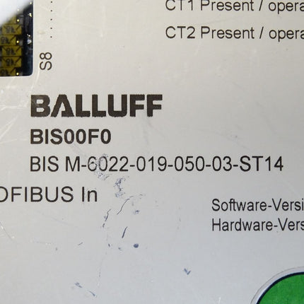 Balluff BIS00F0 HF-Auswerteeinheit BIS M-6022-019-050-03-ST14