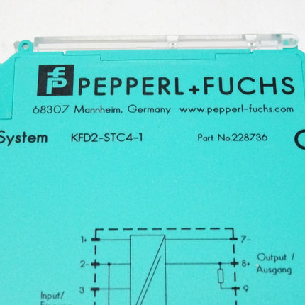 Pepperl+Fuchs K-System KFD2-STC4-1 / Neu