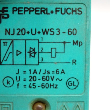 Pepperl+Fuchs NJ20+U+WS3-60 Induktiver Sensor - Maranos.de
