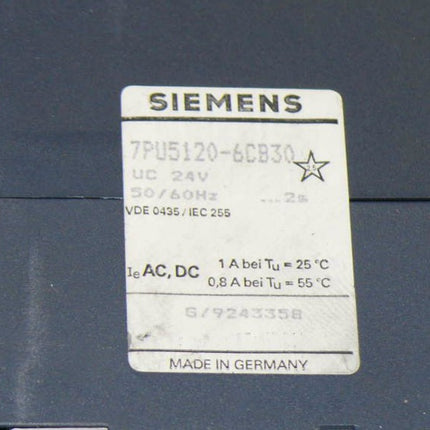 Siemens 7PU5120-6CB30 / 0,2 - 2,0s Flasher Relai Relay