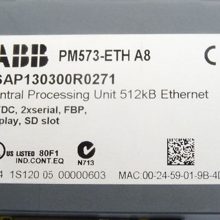 ABB PM573-ETH A8 1SAP130300R0271 CPU - Maranos.de