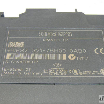 Siemens 6ES7321-7BH00-0AB0 Simatic S7 6ES7 321-7BH00-0AB0 E:03