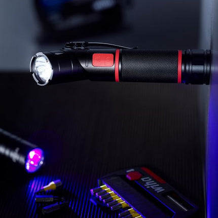 Wiha SB 246-70 Taschenlampe mit LED Laser und UV Licht - Maranos.de