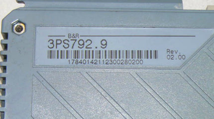 B&R Power supply 3PS792.9 / PS792 / 2005 B + R 2005 I/O BUS - Maranos.de