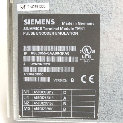 Siemens Sinamics TM41 6SL3055-0AA00-3PA0 - Maranos.de