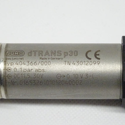 Jumo dTRANS p30 404366/000 Druckmessumformer Transmitter