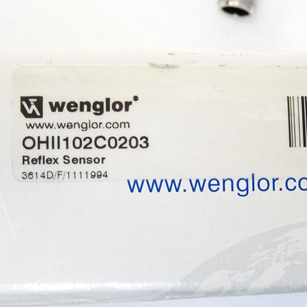 Wenglor OHII102C0203 Reflex Sensor / Neu OVP - Maranos.de