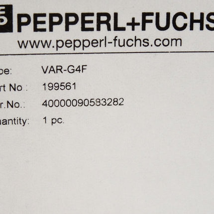 Pepperl+Fuchs Repeater VAR-G4F 199561 / Neu OVP - Maranos.de