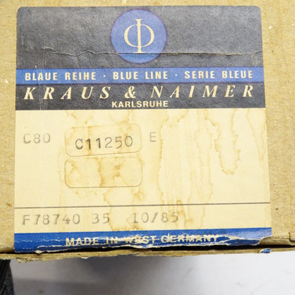 Kraus&Naimer C80 C11250 E / Neu OVP - Maranos.de