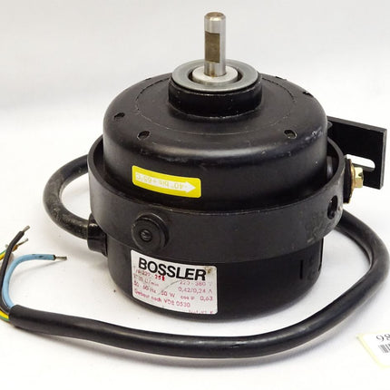 Bossler 229-25R 1340U/min Ventilatormotor 50W - Maranos.de