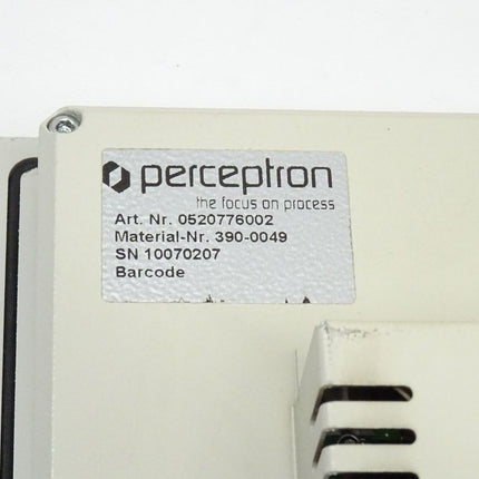 Perceptron 0520776002 Industrie Panel 390-0049