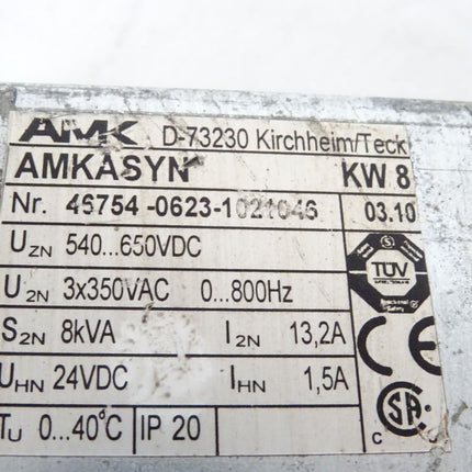 AMK AMKASYN KW8 / 46754-0623-1021046 / v03.10 / Servomodul