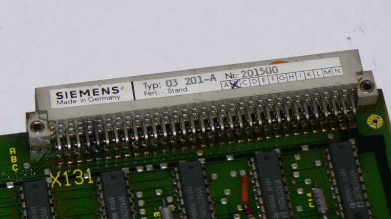 Siemens Module 03 201-A / 03201-A / 03201 / E: B