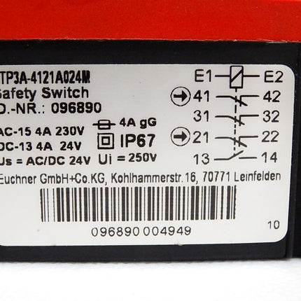 Euchner STP3A-4121A024M Safety Switch 096890 - Maranos.de