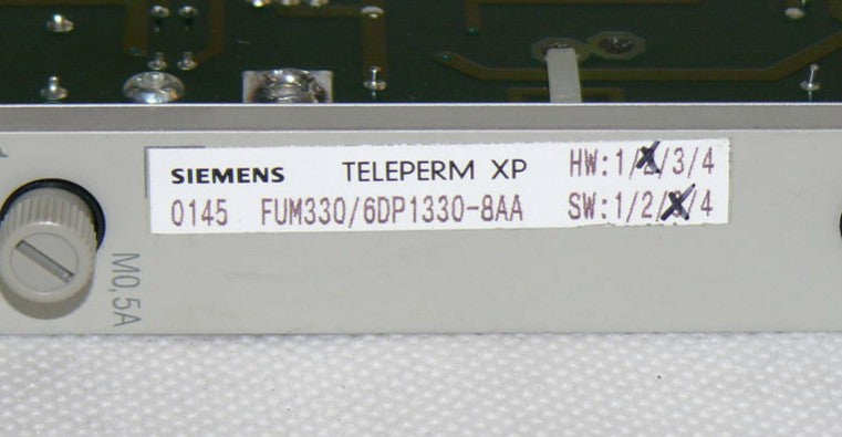Siemens Teleperm XP Baugruppe FUM330 / 6DP1330-8AA / 6DP13308AA / 0145