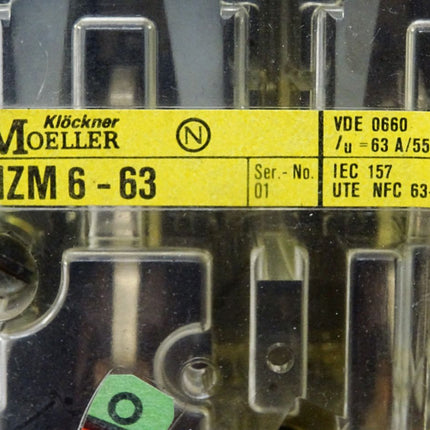 Klöckner Moeller NZM6-63 Leistungsschalter - Maranos.de