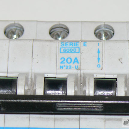 Vynckier 20A Serie E Schicherungsautomat Schütz