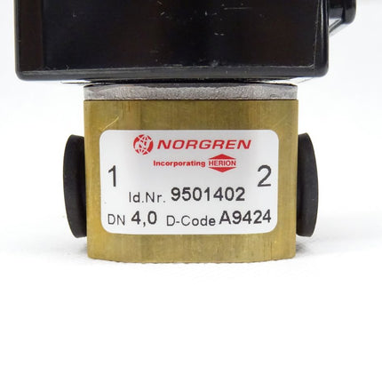 Norgren 9501402 Ventil DN 4,0 / D: A9424 + 0800 24V / 18W NEU | Maranos GmbH