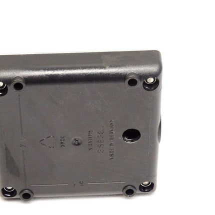 Siemens Pilzdrucktaster schwarz mit Gehäuse 3SB3801-0FA30-0CC0 + 3SB3423-0C