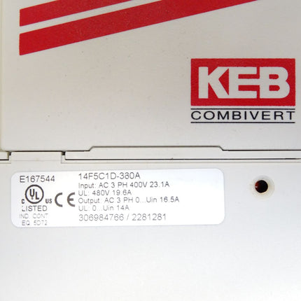 KEB Frequenzumrichter Combivert F5 14F5C1D-380A 11kVA/kW / Neu OVP