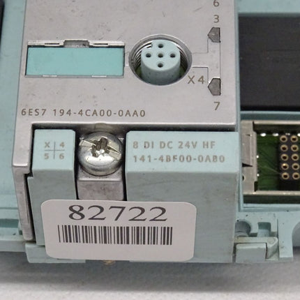 Siemens 6ES7141-4BF00-0AB0 + 6ES7194-4CA00-0AA0 Anschluss Modul
