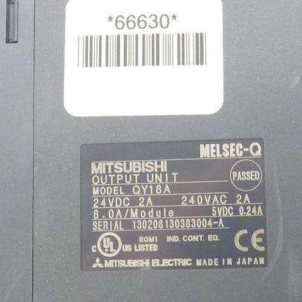 Mitsubishi QY18A MELSEC-Q Ausgabeeinheit 24VDC / 2A
