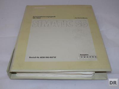 Siemens 6ES5998-0UF12 / 6ES5 998-0UF12 Benutzerhandbuch / Handbuch