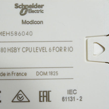 Schneider Electric Modicon BMEH586040 M580 HSBY CPU level 6 for RIO - Maranos.de