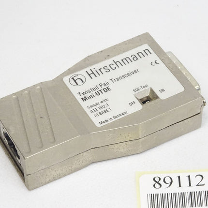 Hirschmann Twisted Pair Transceiver Mini-UTDE