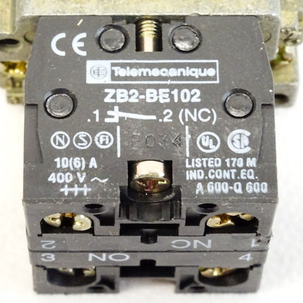 Schneider Telemecanique Roter Not-Aus-Taster / XB2BS8445 / XB2 BS8445 / Neu OVP