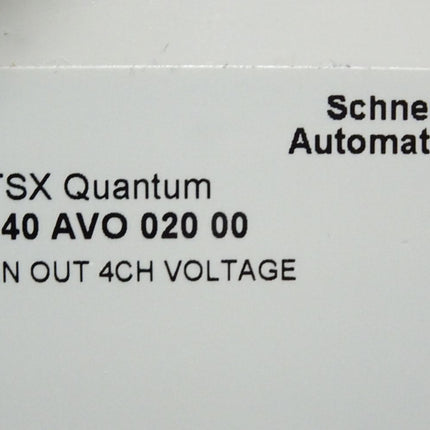Schneider Electric TSX Quantum Analoges Ausgangsmodul 140 AVO 020 00 140AVO02000 - Maranos.de