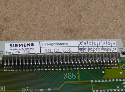 SIEMENS Sinumerik 6FX1112-1AE00  / 6FX11121AE00 Steckkarte